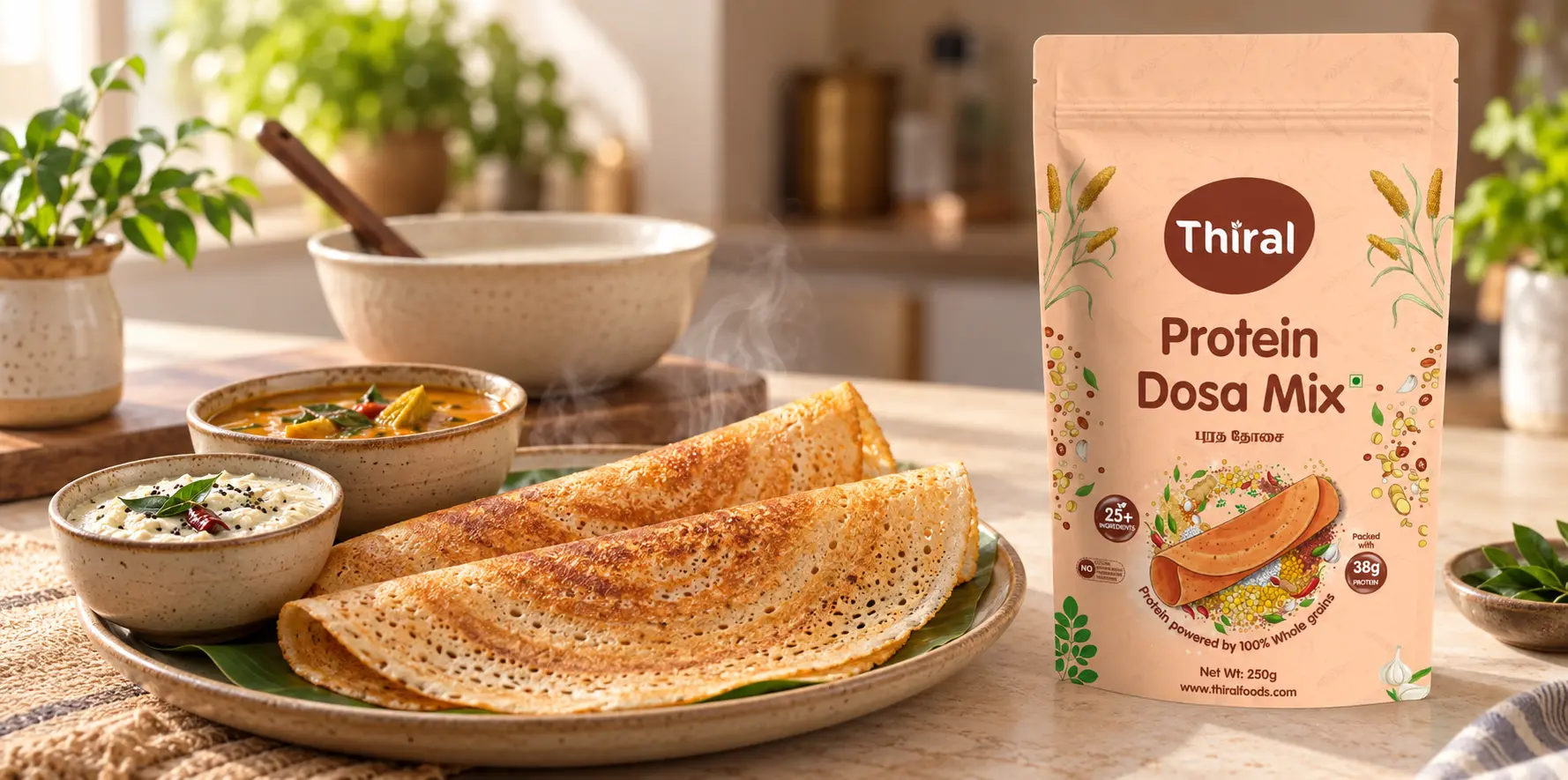 Protein Dosa Banner