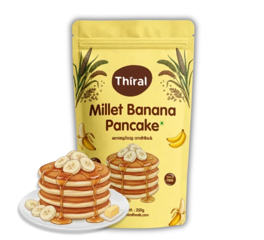 Thiral Millet Banana Pancake