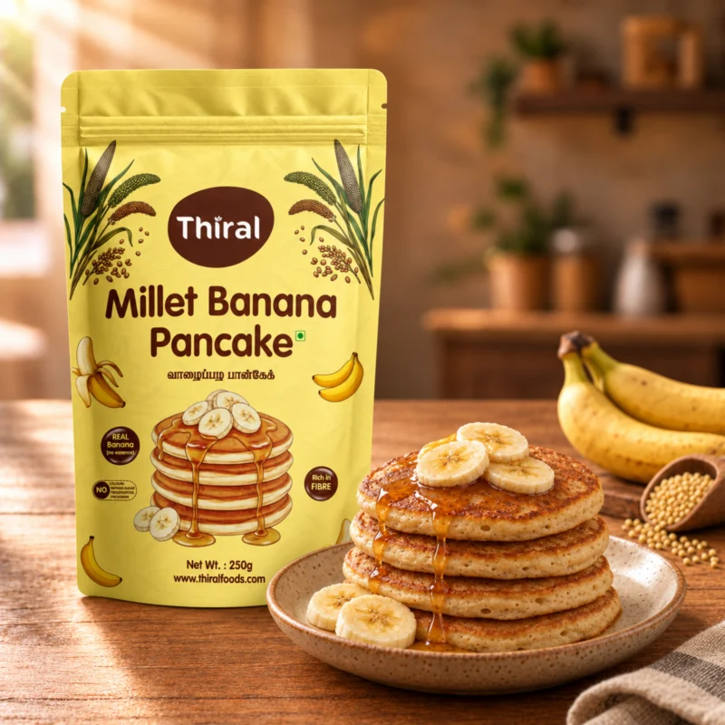 Thiral Millet Banana Pancake Mix