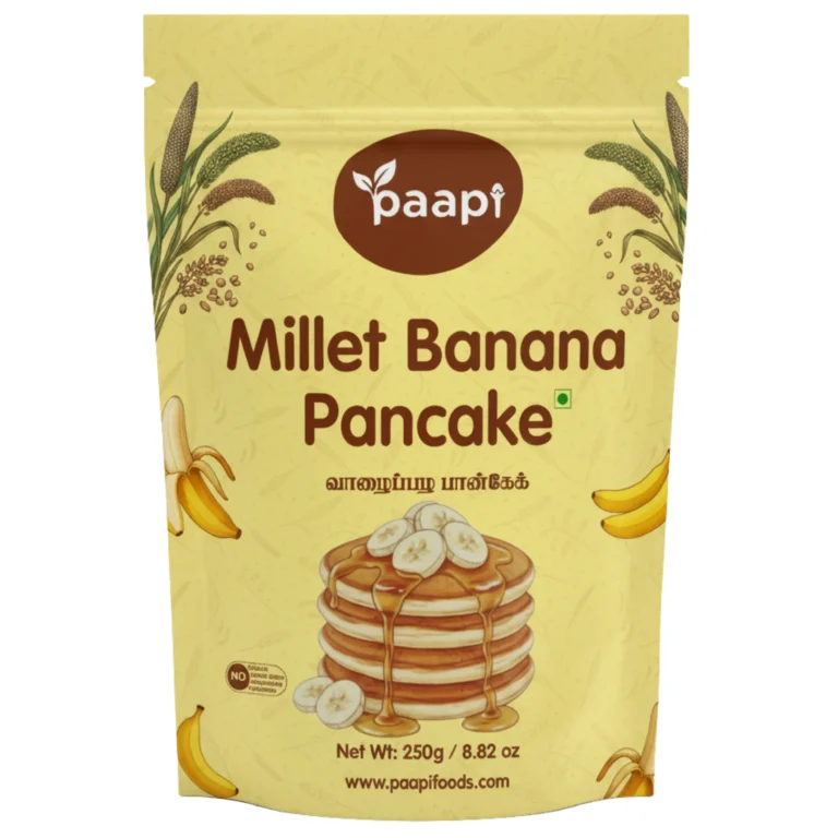 Millet Banana Pancake