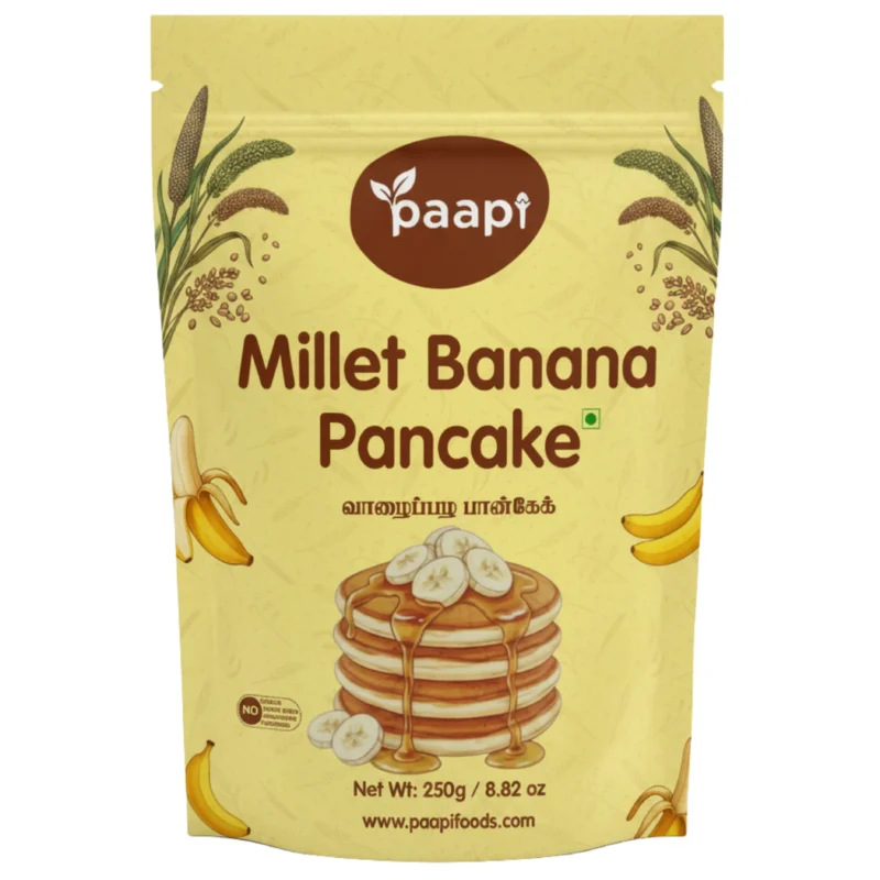 Millet Banana Pancake