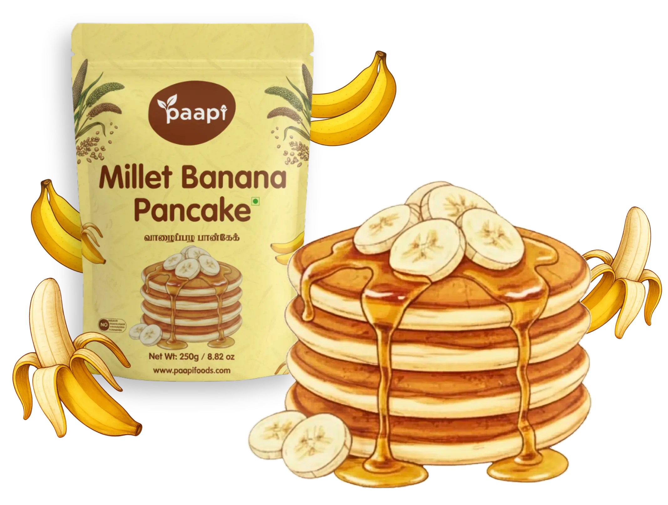 Banana Pancake Banner