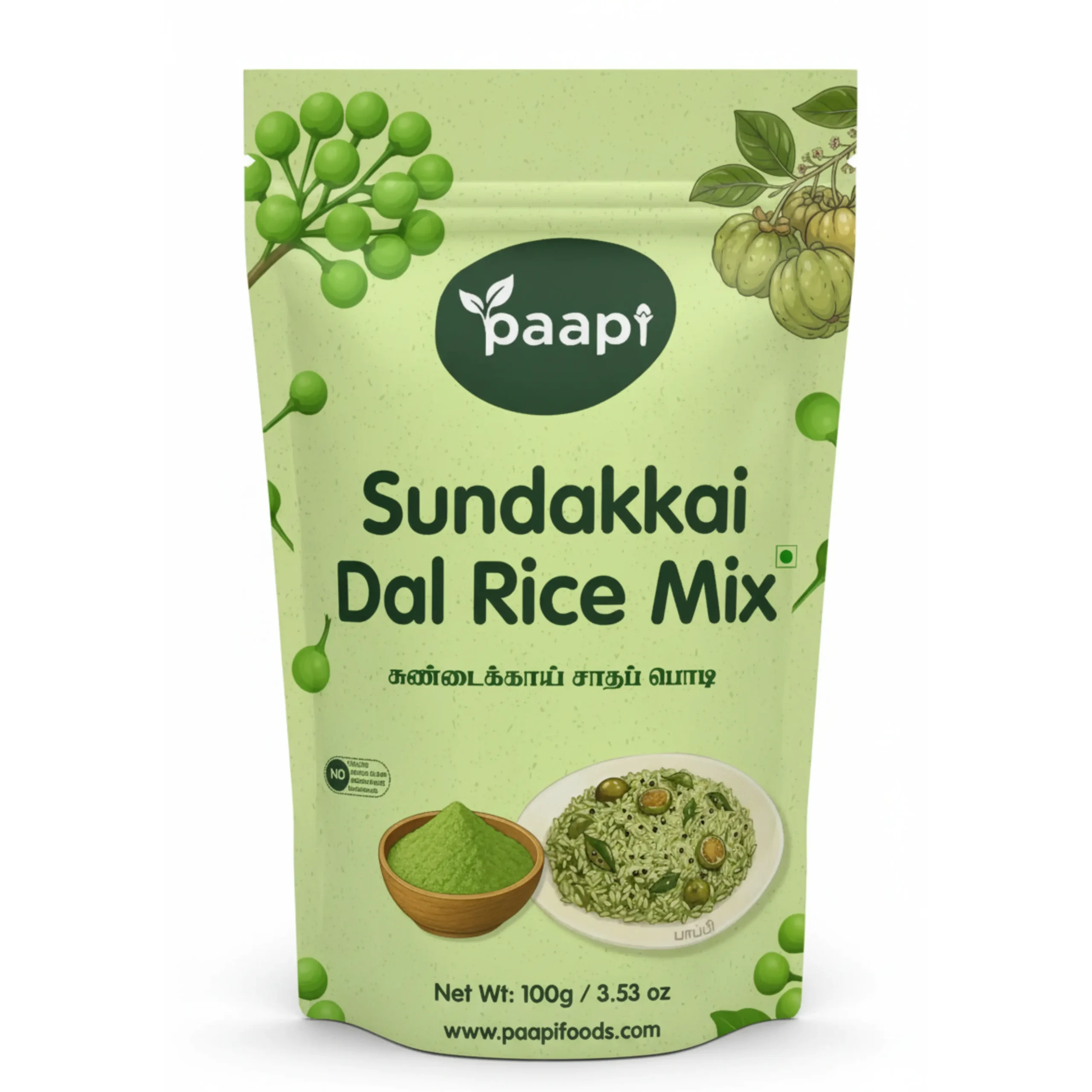 Sundakkai_Dal_Rice_mix_TB Sundakkai Dal Rice Mix