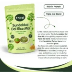 Sundakkai Dal Rice Mix Benefits