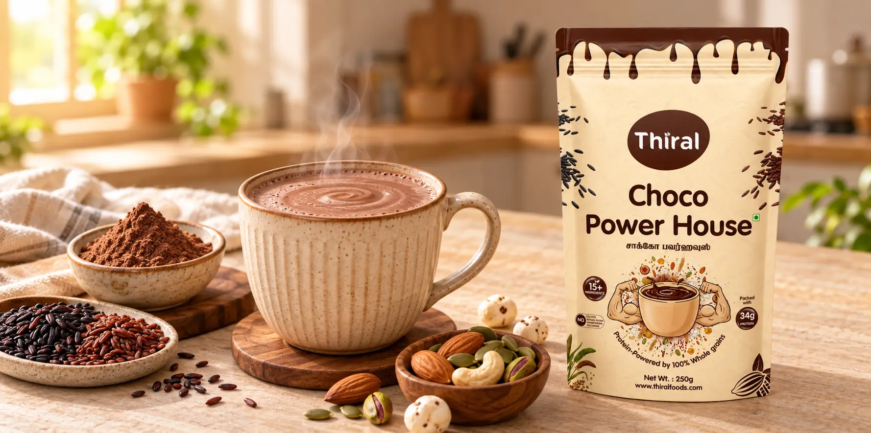 Thiral Choco power house banner