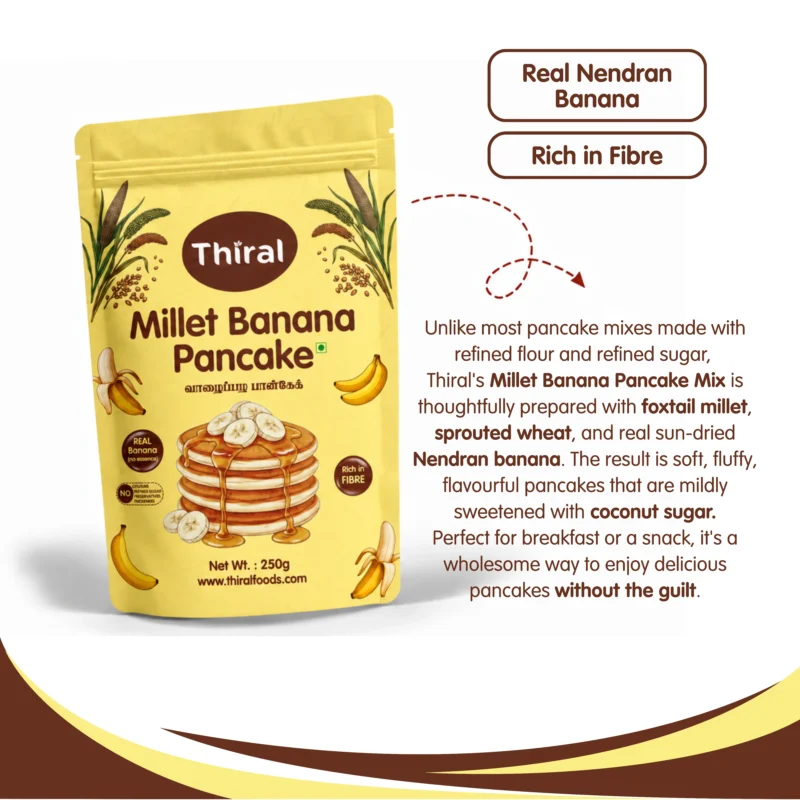 Millet Banana Pancake benefits
