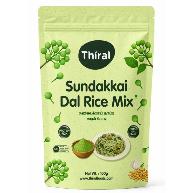 Thiral Sundakkai Dal Rice Mix