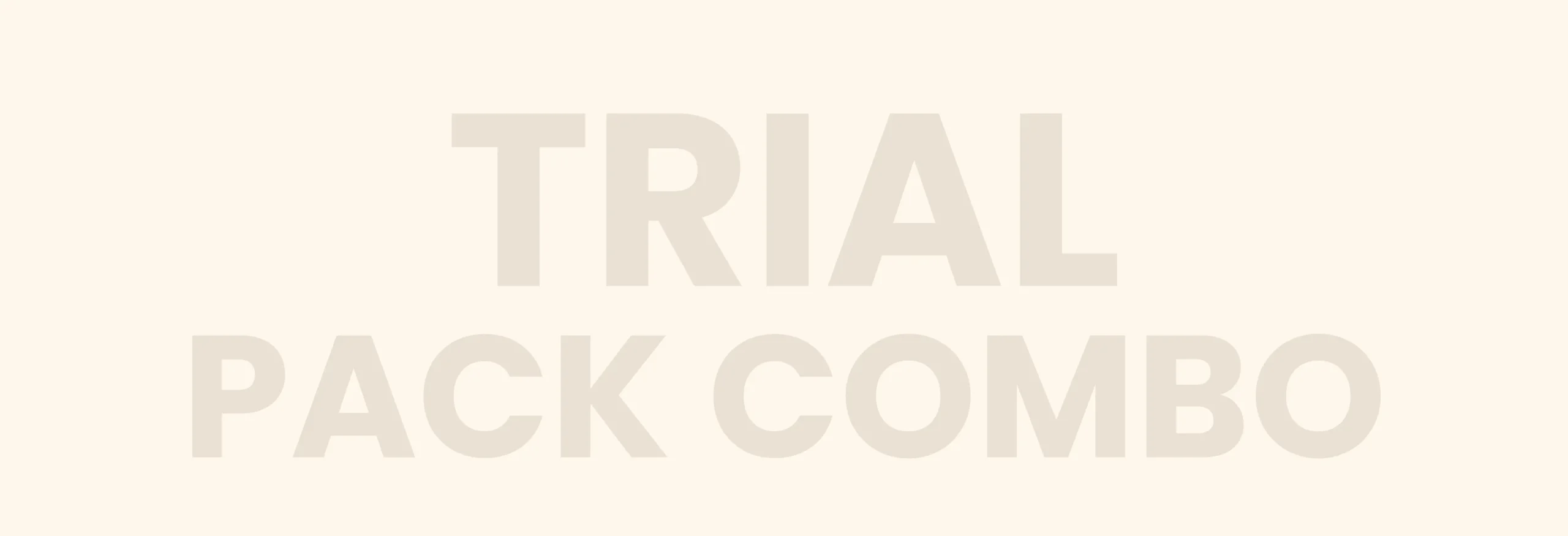 Thiral Trial Pack Combo